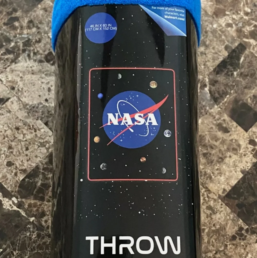 NWT NASA Throw 46in x 60in